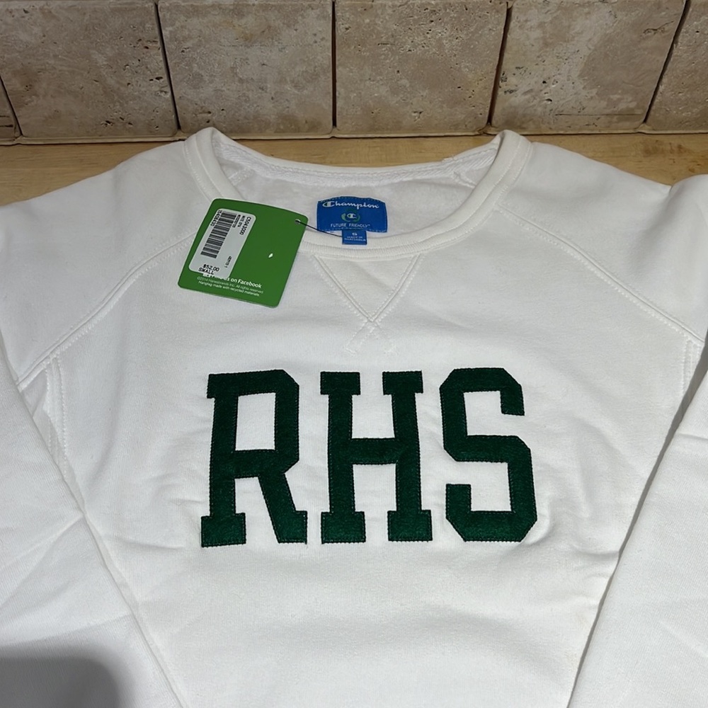 White RHS Champion Sweater - Picture 2 of 4